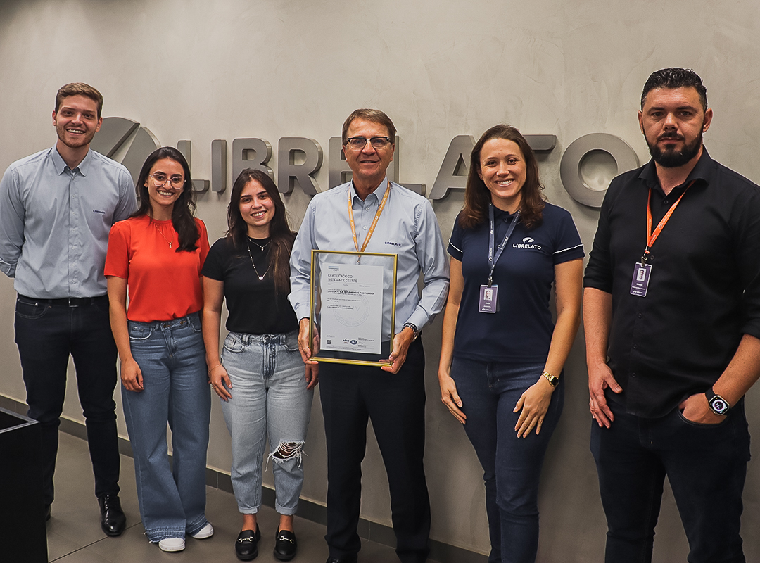 Librelato é reconhecida pela certificação ISO 14001
