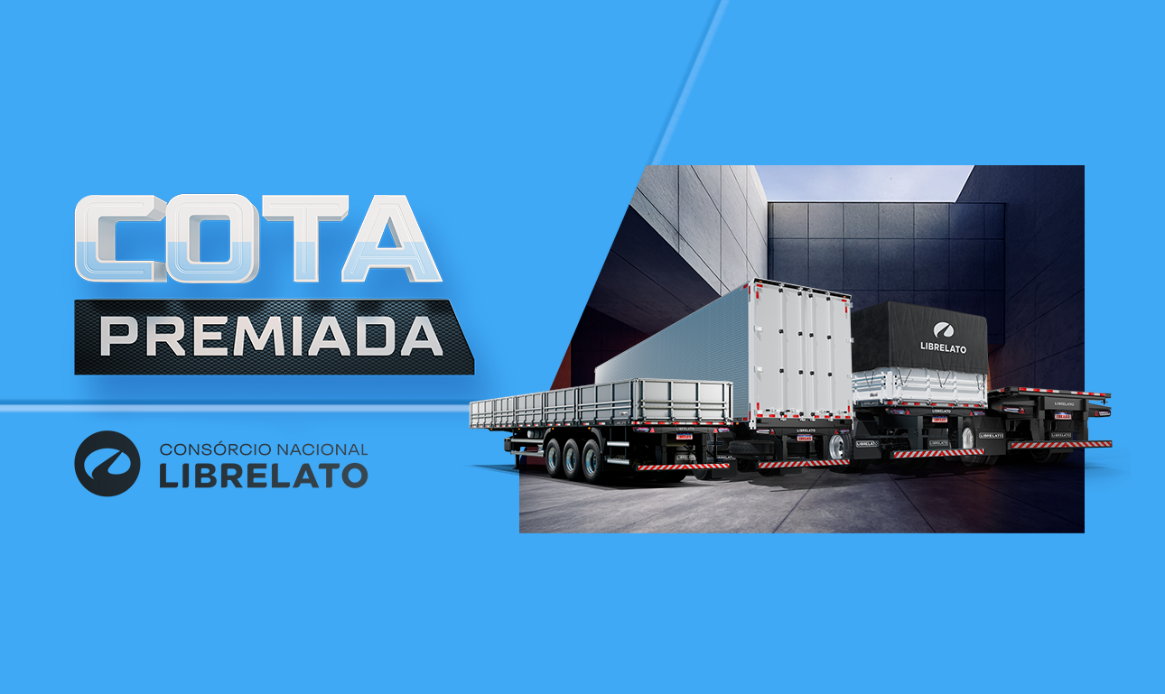 Consórcio Nacional Librelato lança campanha “Cota Premiada” com sorteio de quatro implementos rodoviários em 2026